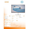 Monitor 27 cali S2725DS IPS LED 100Hz QHD (2560x1440)/16:9/2xHDMI/DP/Speakers/fully adjustable stand/3Y-12424726