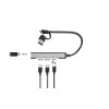 Hub USB-C/USB-A Metal 1x USB 3.0 + 3x USB 2.0-12424903