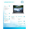 Notebook Latitude 9450 2in1 Win11Pro Ultra 7 165U/16GB/512GB SSD Gen4/14.0 QHD+ Touch/Int/FgrPr/FHD/IR Cam/Mic/WLAN+BT/B
