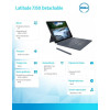 Notebook Latitude 7350 Det Win11Pro Ultra 5 134U/16GB/512GB SSD Gen4/13' 3K Touch/Int/FgrPr&SmtCd/FHD/IR Cam/Mic/WLAN+BT