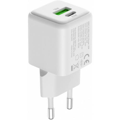 Ładowarka sieciowa USB C/A 20W/18W 3A Power delivery 3.0 QC3.0-12421662