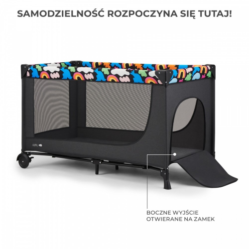 Łóżeczko turystyczne JOY 2 HAPPY SHAPES-12421836
