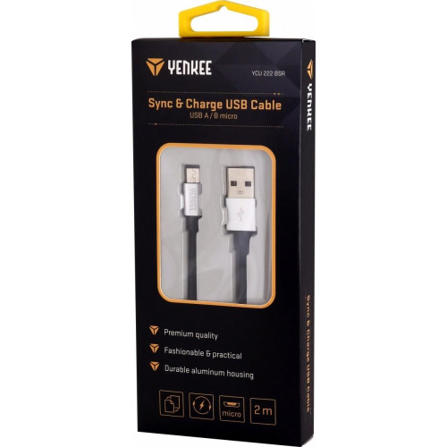 Kabel do synchronizacji i ładowania USB ze złączem Micro USB 2m-12421937