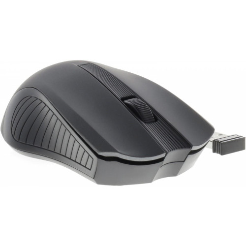 Mysz bezprzewodowa 2,4GHz symetryczna 3 przyciski zasięg 10 m-12422154