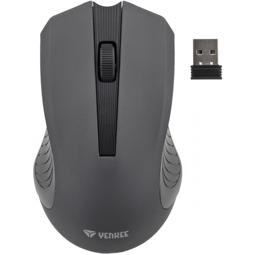 Mysz bezprzewodowa 2,4GHz symetryczna 3 przyciski zasięg 10 m-12422155