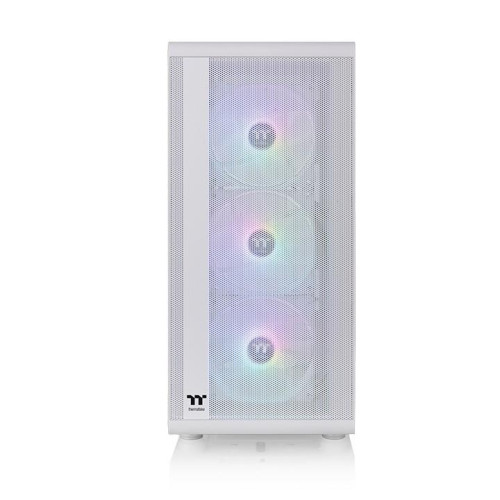 Obudowa - S200 Tempered Glass ARGB 3x12cm Snow-12423552