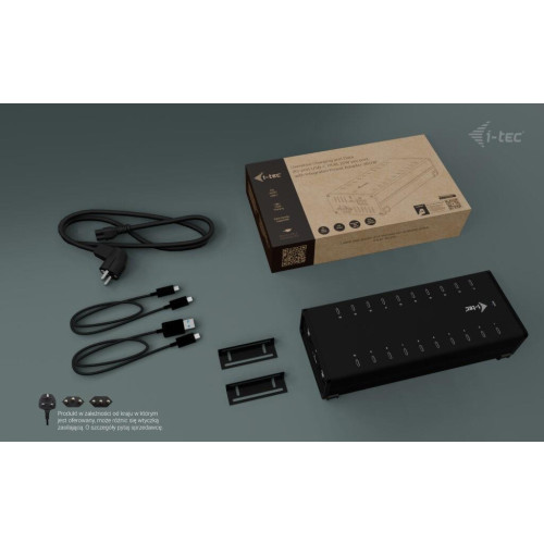 i-tec USB-C/USB-A Metal Charging + data HUB 15W per port 20x USB-C-12424898