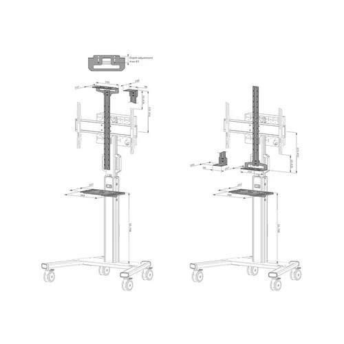 Zestaw montażowy AV1-825BL do FL50S-825BL1-12425138
