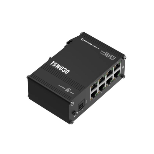 Switch TSW030 8xRJ45 porty 10/100Mbps DIN-12425726