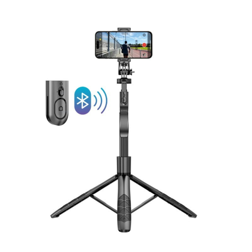 SelfieGo Ultra Aluminiowy selfie stick Bluetooth tripod (33-157,5cm)-12425734