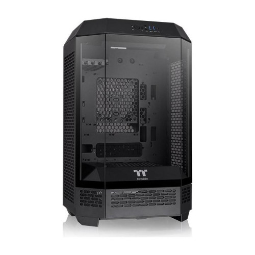 Obudowa - The Tower 300 Tempered Glass x 3, CT140 Fan x 2 Czarna-12426529