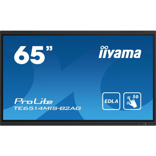 Monitor interaktywny 65 cali TE6514MIS-B2AG, INFRARED,50pkt,VA,4K, 7H,WiFi,MIC,USB, ANDROID 13, Google EDLA