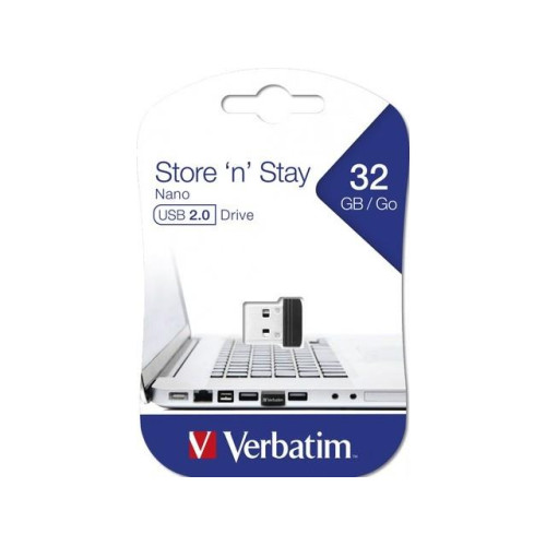 Pendrive Verbatim 32GB Nano Store USB 2.0 -1245993