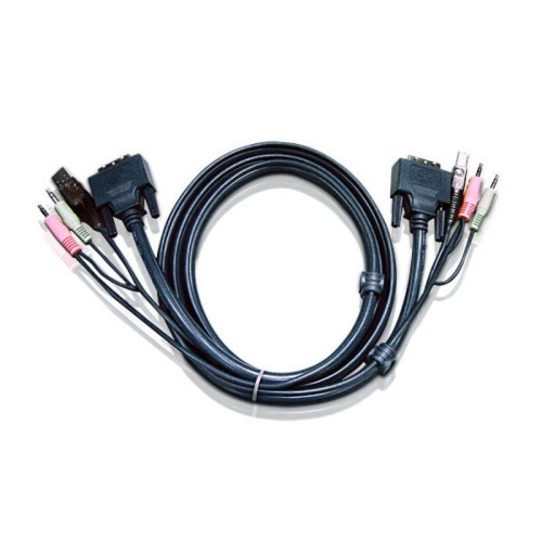 Kabel USB DVI-D Dual Link KVM 2L-7D02UD -1246032