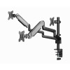GEMBIRD BIURKOWE REGULOWANE RAMIĘ/UCHWYT NA 3 MONITORY 17-27, VESA 100X100MM, DO 7 KG-12516351