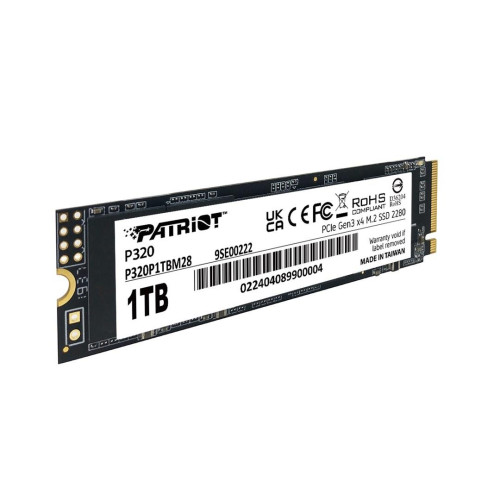 SSD Patriot Viper P320 M.2 PCI-Ex4 NVMe 512GB 3GB/s-12510813