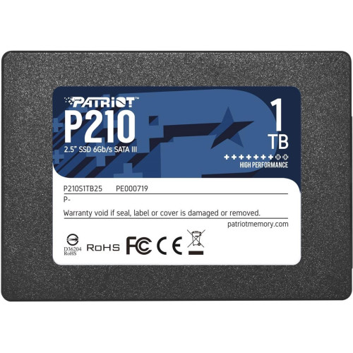 SSD Patriot P210 1TB SATA3 2.5-1251602