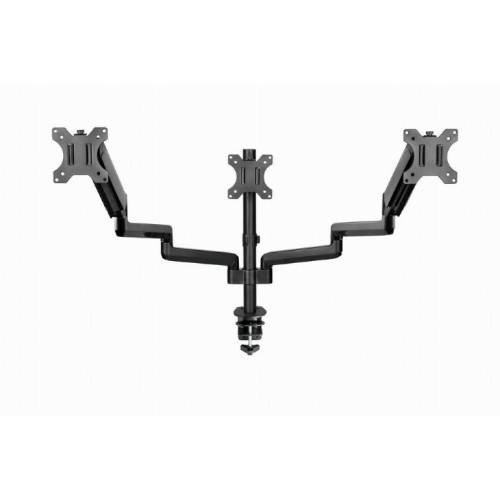 GEMBIRD BIURKOWE REGULOWANE RAMIĘ/UCHWYT NA 3 MONITORY 17-27, VESA 100X100MM, DO 7 KG-12516350