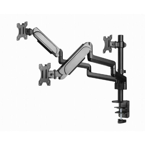 GEMBIRD BIURKOWE REGULOWANE RAMIĘ/UCHWYT NA 3 MONITORY 17-27, VESA 100X100MM, DO 7 KG-12516351