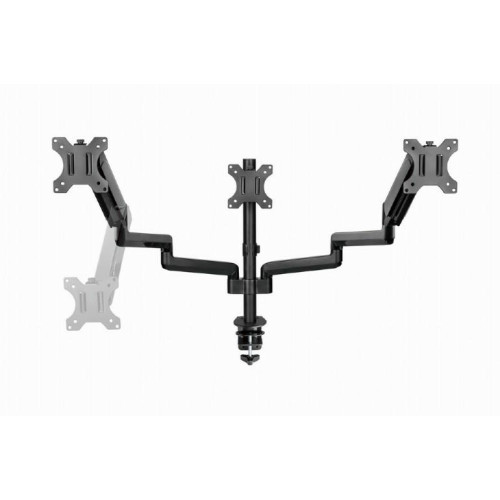 GEMBIRD BIURKOWE REGULOWANE RAMIĘ/UCHWYT NA 3 MONITORY 17-27, VESA 100X100MM, DO 7 KG-12516353