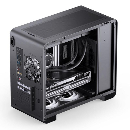 Jonsbo U4 Mini Mesh Micro-ATX Case - Czarny-12540594