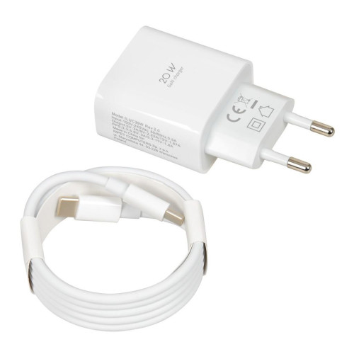 ŁADOWARKA SIECIOWA I-BOX C-39 USB-C PD20W Z KABLEM-12558999