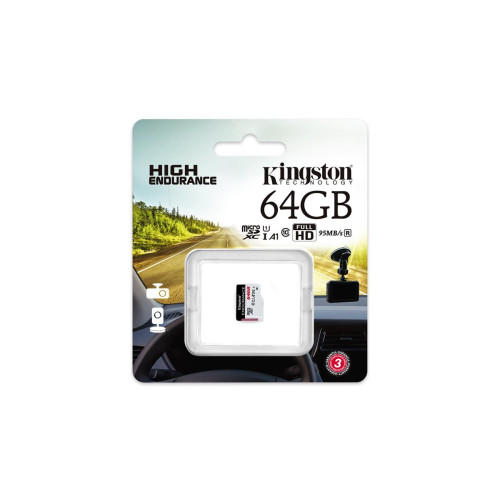 Karta pamięci Kingston Endurance SDCE/64GB (64GB; Class 10; Karta pamięci)-1261041