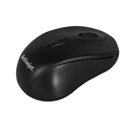 Activejet Mysz bezprzewodowa USB AMY-213 (optyczna; 1600 DPI; kolor czarny)-1261849