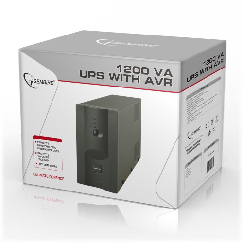 Zasilacz awaryjny UPS ENERGENIE Power Cube UPS-PC-1202AP (Desktop, TWR; 1200VA)-1267381
