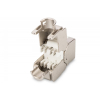 Moduł (gniazdo) Keystone kat. 5e, RJ45 (8P8C), STP, ekranowany, beznarzędziowy, stalowy, klasa D-12724042