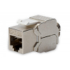 Moduł (gniazdo) Keystone kat. 5e, RJ45 (8P8C), STP, ekranowany, beznarzędziowy, stalowy, klasa D-12724043