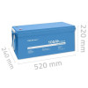 Akumulator LiFePO4 Litowo-Żelazowo-Fosforanowy | 25.6V | 100Ah | 2560Wh | BMS-12724173