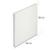 Album jumbo 30x30 wrinkled biały-12726627