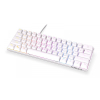 Klawiatura - Qara 60% WHITE RGB