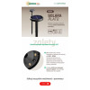 Solarna lampa ogrodowa Solara Plato CCT IP65-12728888