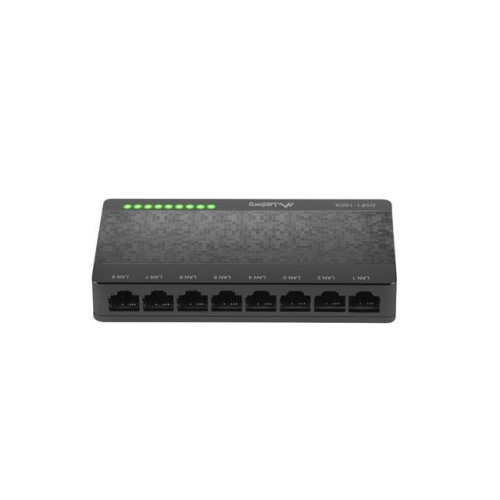 Switch Lanberg DSP1-1008 (8x 10/100/1000Mbps)-1270137