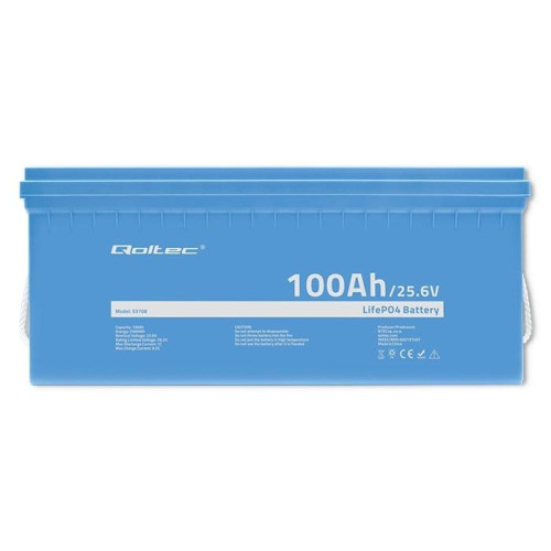 Akumulator LiFePO4 Litowo-Żelazowo-Fosforanowy | 25.6V | 100Ah | 2560Wh | BMS-12724172