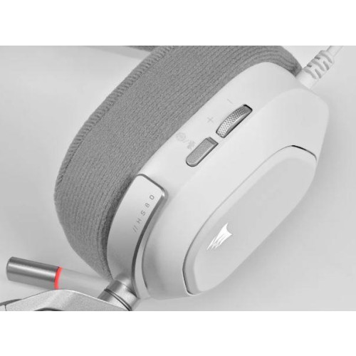 Słuchawki HS80 RGB USB Wired White-12724675