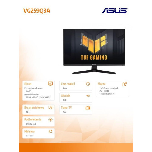 Monitor 25 cali VG259Q3A-12725051