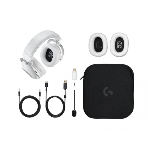 Słuchawki Pro X 2 Lightspeed Wireless 981-001269 Białe-12725370