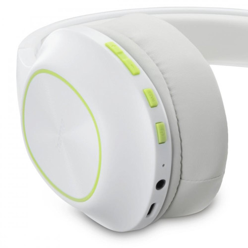 Słuchawki nauszne Bluetooth Białe-12726845