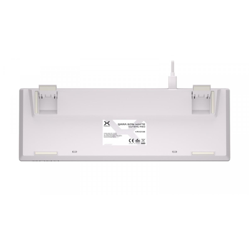Klawiatura - Qara 60% WHITE RGB-12727131