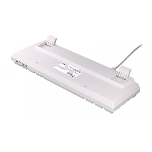 Klawiatura - Qara 60% WHITE RGB-12727134