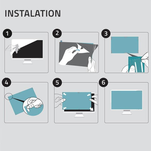 Filtr światła niebieskiego 24 cale | 16:9 | Ochrona wzroku | Anti Glare | Matowy | na monitor-12729042
