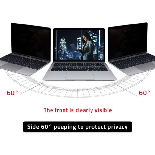 Filtr prywatyzujący RODO do MacBook Air 13.6 cala | Magnetyczny | Ochrona wzroku-12729049