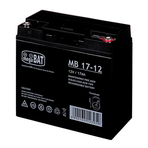 Akumulator MPL MB 17-12 (12V DC; 17000mAh)-581630