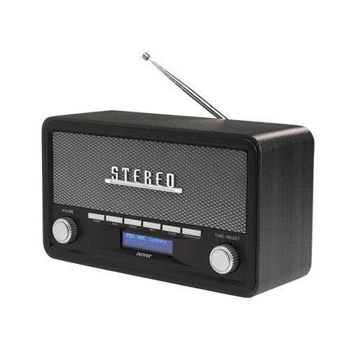 Radio retro Denver DAB-18 dark grey-12767336