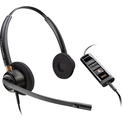 Poly EncorePro 525 Microsoft Teams Certified Stereo with USB-A Headset-12769548