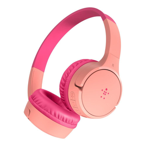 BELKIN SOUNDFORM MINI - ON-EAR/HEADPHONES FOR CHILDREN PINK-12769587