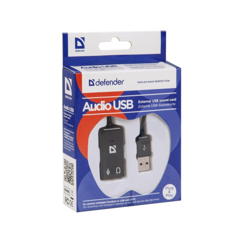 DEFENDER KARTA DŹWIĘKOWA AUDIO USB 63002-12787011